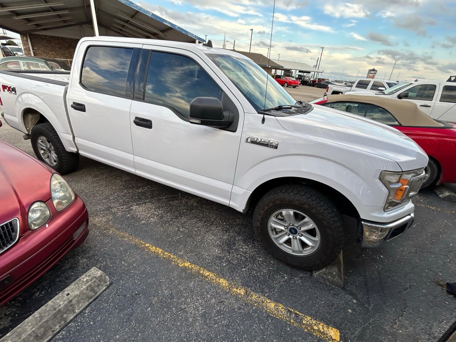 2019 White Ford F-150 (1FTEW1E57KK) , located at 1687 Business 35 S, New Braunfels, TX, 78130, (830) 625-7159, 29.655487, -98.051491 - Photo #1